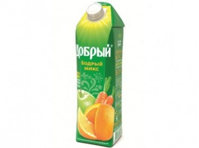 Нектар ДОБРЫЙ бодрый микс, 1л, 1 штука