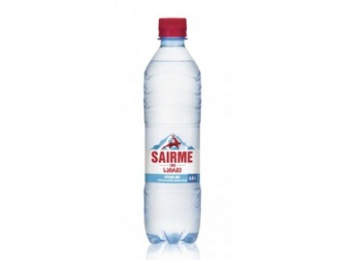 Минеральная вода SAIRME газированная пэт, 0,5л, 12 коробок