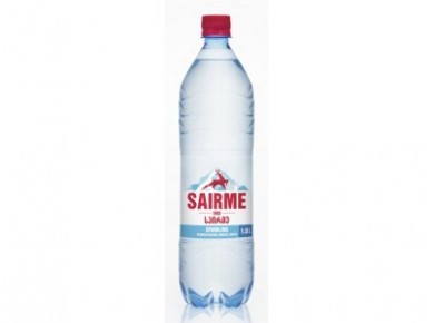 Минеральная вода SAIRME газированная, 1л, 6 коробок