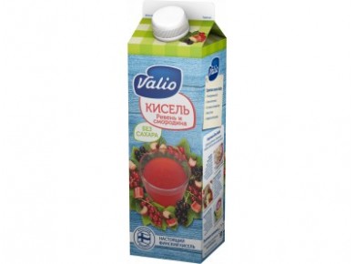 Кисель VALIO Ревень/смородина без сахара, 950г, 1 коробка