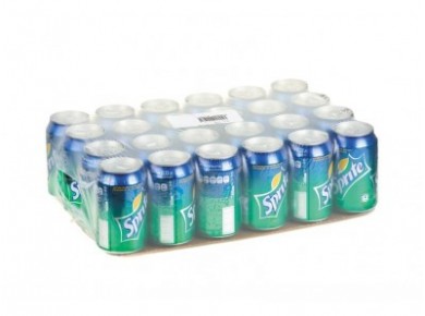 SPRITE газированный напиток, 0,33л, 24 штуки