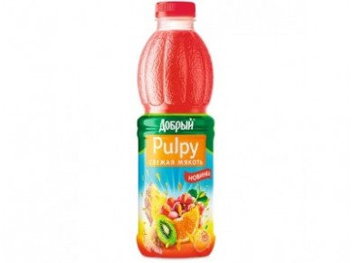Напиток сокосодержащий PULPY Тропический, 0,9л, 1 штука
