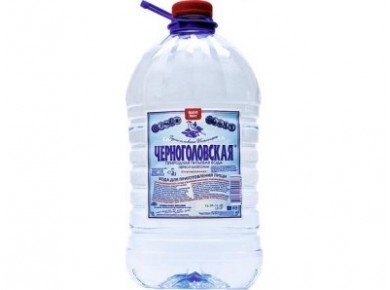 Питьевая вода ЧЕРНОГОЛОВСКАЯ без газа, 5л, 1 штука