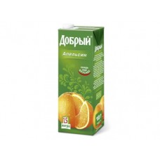 Сок ДОБРЫЙ Апельсин, 1,5л, 8 штук