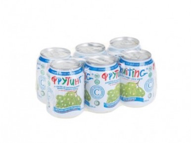 Фруктовый напиток FRUITING виноград, 0,238л, 6 штук