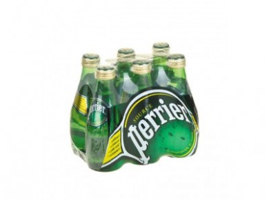 Минеральная вода PERRIER, 0,2л, 6 штук
