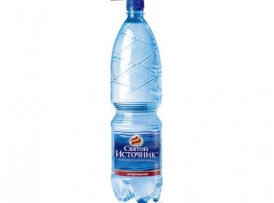 Питьевая вода СВЯТОЙ ИСТОЧНИК негазированная, 1,5л, 6 штук